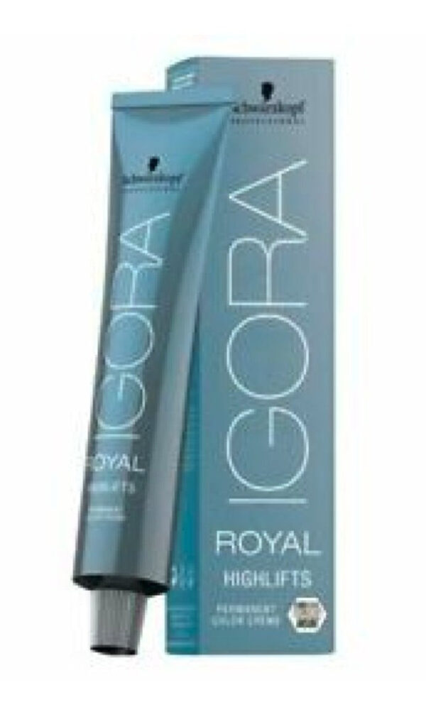 Schwarzkopf Igora Royal Highlifts and Pastels Permanent Colour 60ml IGORA ROYAL HIGHLIFTS 12-4