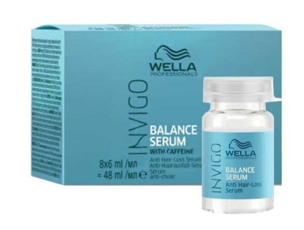 Wella Invigo Balance Anti Hair Loss Serum 8X6ml