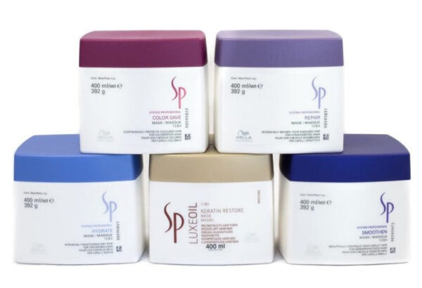 Wella Sp 5 Pack Basin Masks 400mlx5