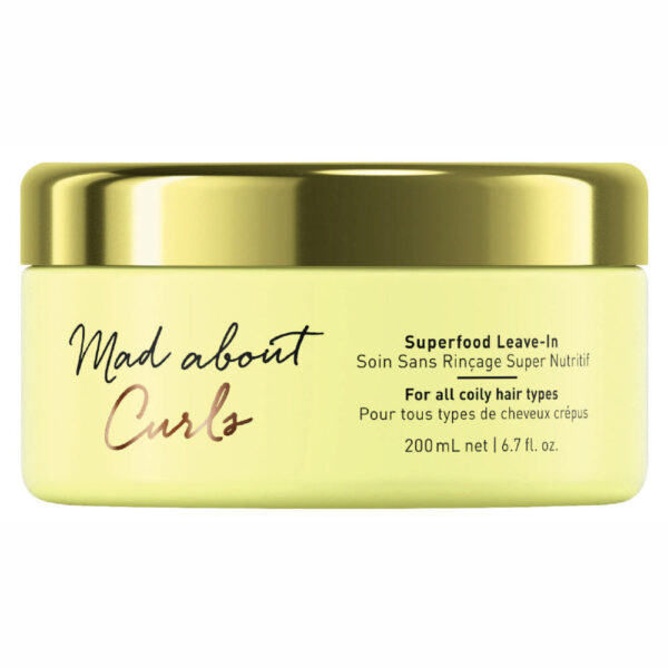 Schwarzkopf Mad About Curls Superfood Leave-In For Cuily Hair 200ml