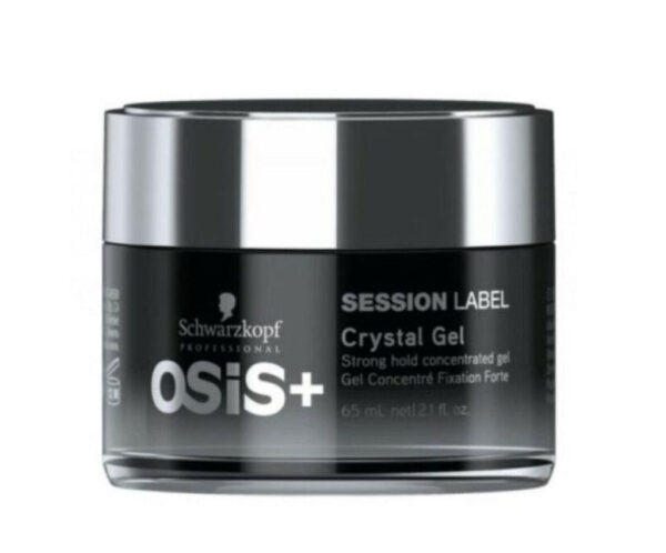 Schwarzkopf Osis+ Session Label Crystal Gel - Strong Hold Compact Gel 65ml