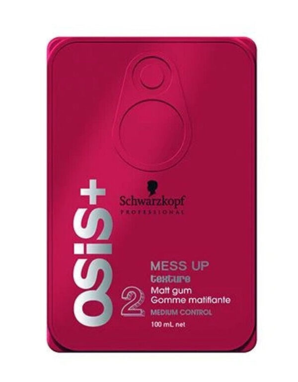 Schwarzkopf Osis+ Mess Up - Matte Paste For Messy Styles 100ml