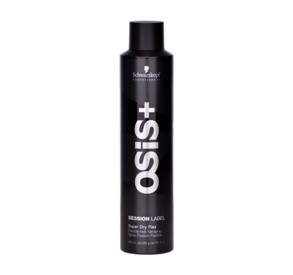 Schwarzkopf Osis+ Session Label Super Dry Flex Hairspray For Workable Hold Control 300ml