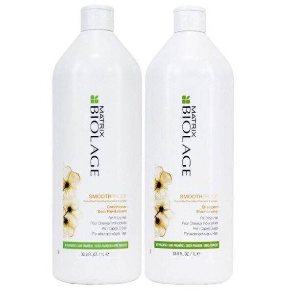 Matrix Biolage Smoothproof Shampoo And Conditioner 1000ml Duo Pack