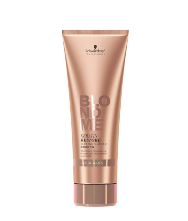 Schwarzkopf Blondme All Blondes Keratin Restore Bonding Shampoo 250ml