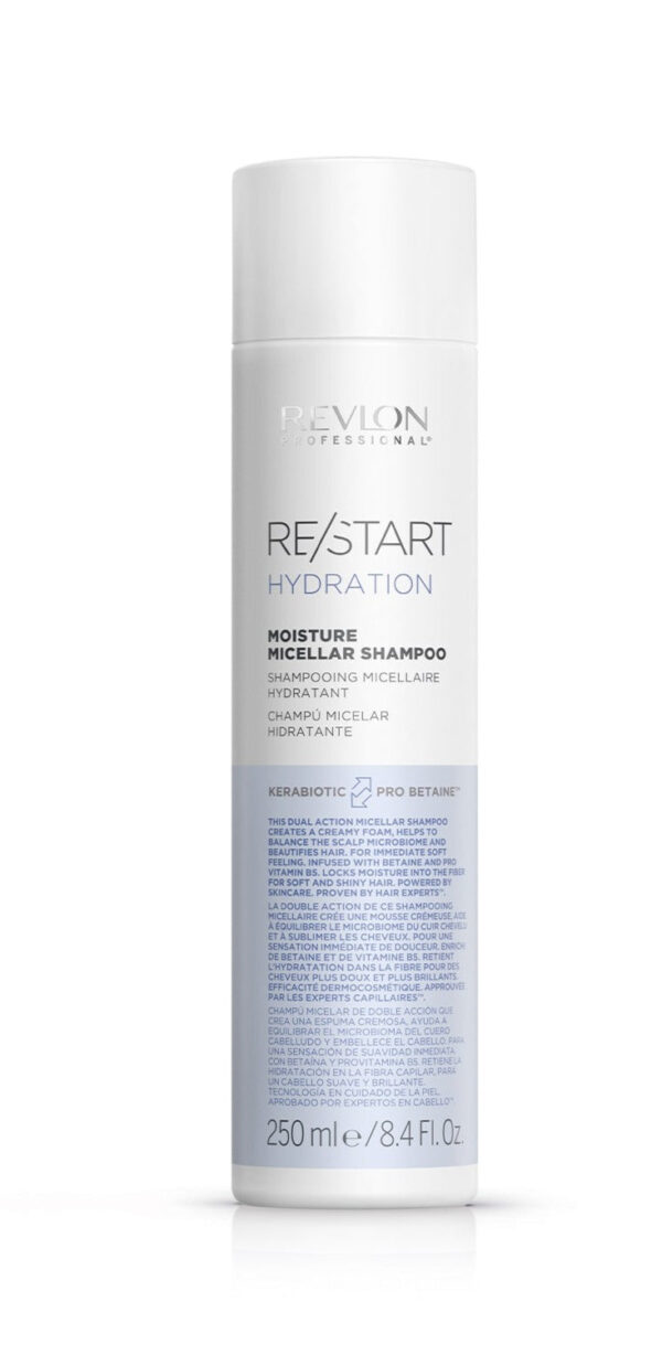 Revlon Restart Hydration Moisture Micellar Shampoo 250ml