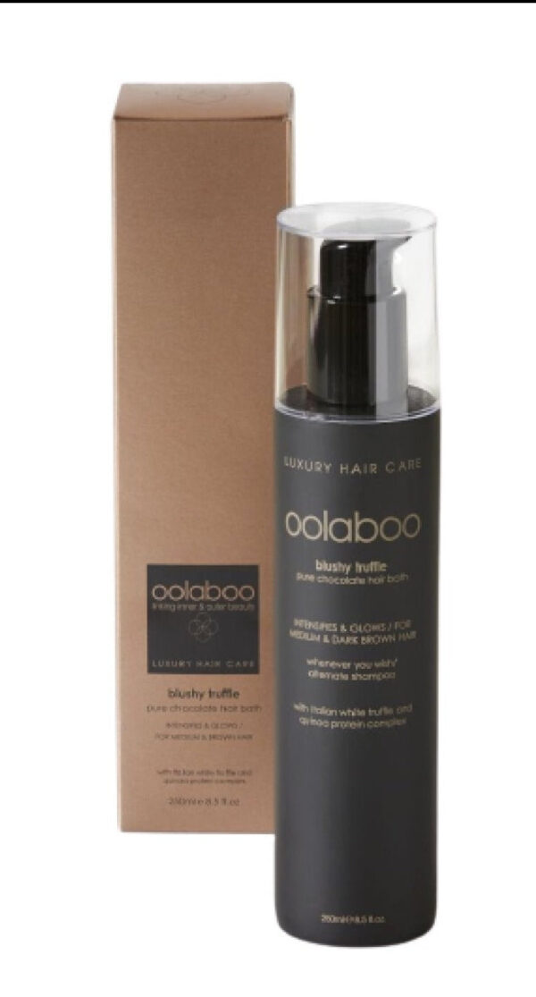 Oolaboo Blushy Truffle Chocolate Hair Bath Shampoo 250 ml