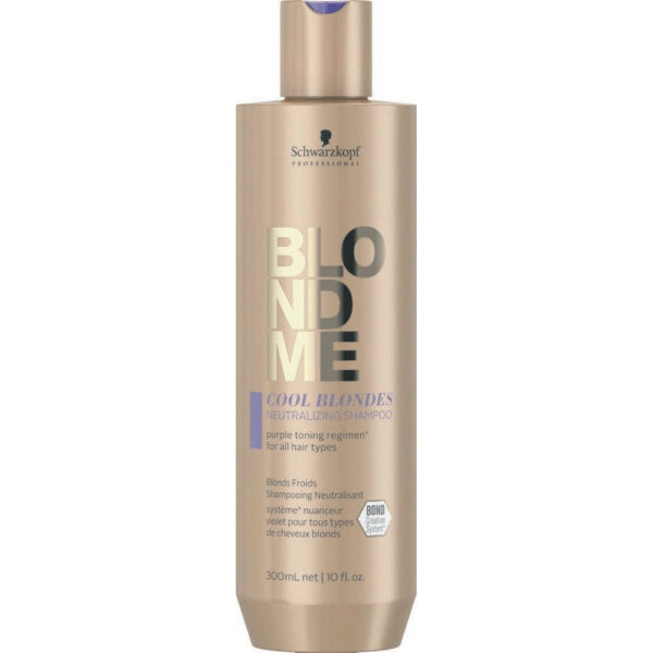 Schwarzkopf Blondme Neutralizing Shampoo - Cool Blondes 300ml