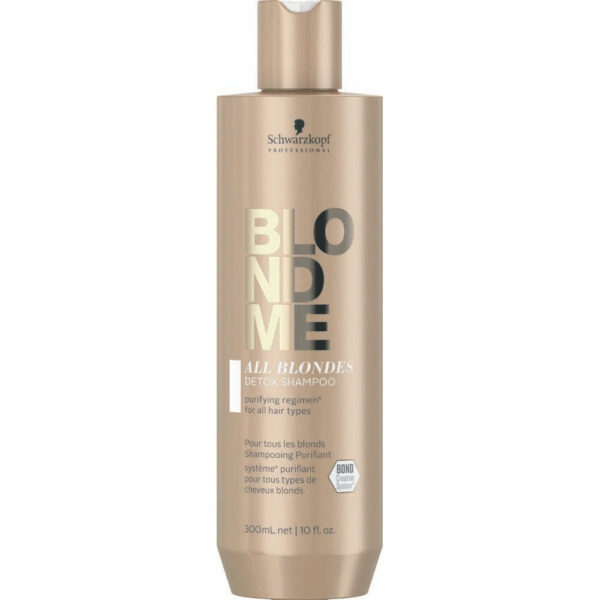 Schwarzkopf Blondme All Blondes Detoxifying Shampoo 300ml