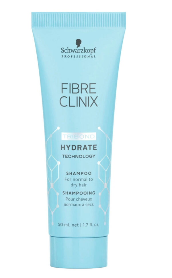 Schwarzkopf Fibre Clinix Hydrate Shampoo 50ml Travel Size