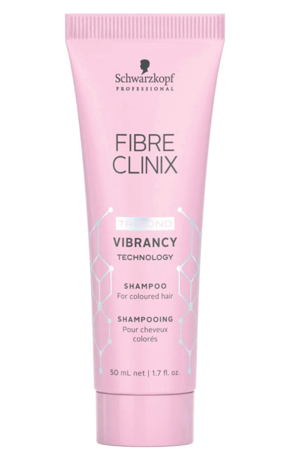 Schwarzkopf Fibre Clinix Vibrancy Shampoo 50ml Travel Size