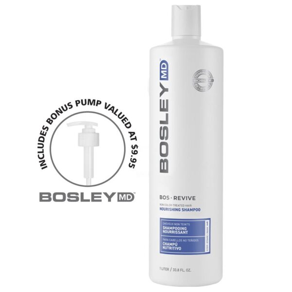 Bosley Bosrevive Shampoo For Non Color-Treated Hair 1 Litre
