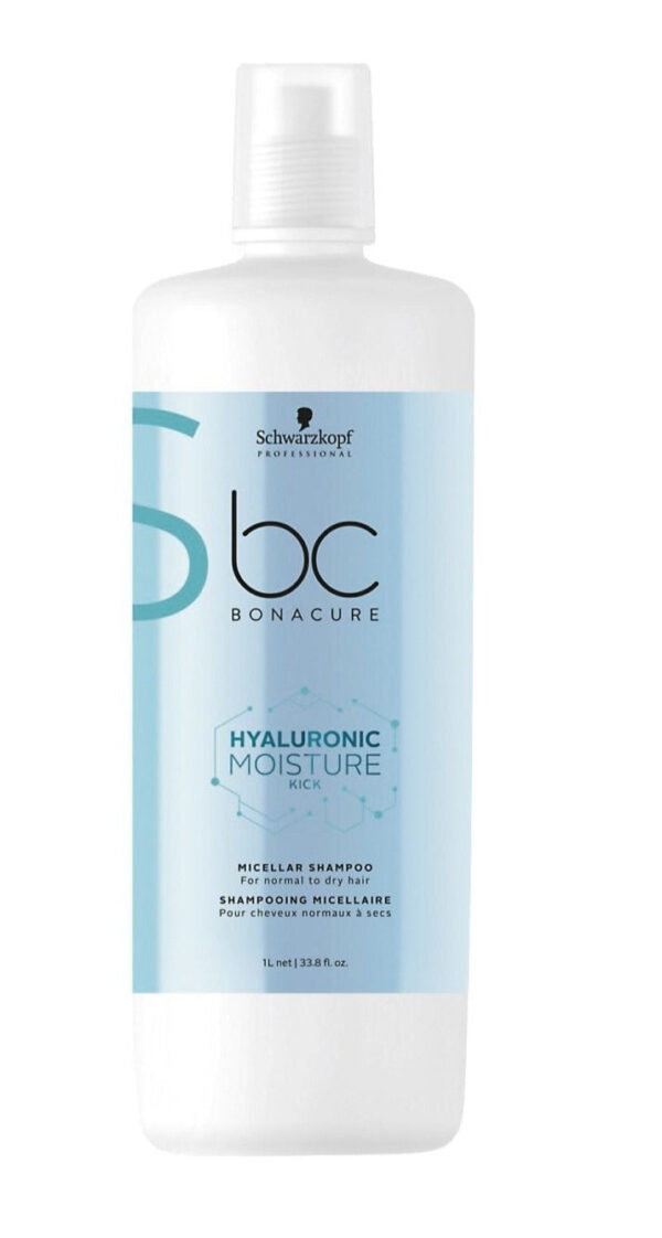 Schwarzkopf Bc Bonacure Hyaluronic Moisture Kick Michellar Shampoo 1000ml
