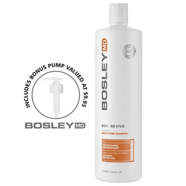 Bosley Bosrevive Shampoo For Color-Treated Hair 1 Litre