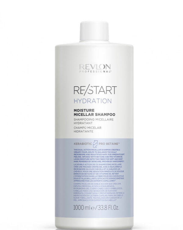 Revlon Restart Hydration Moisture Micellar Shampoo 1000ml
