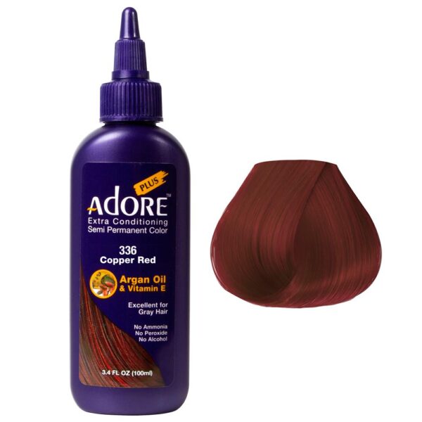 Adore Plus Semi Permanent Color Copper Red #336