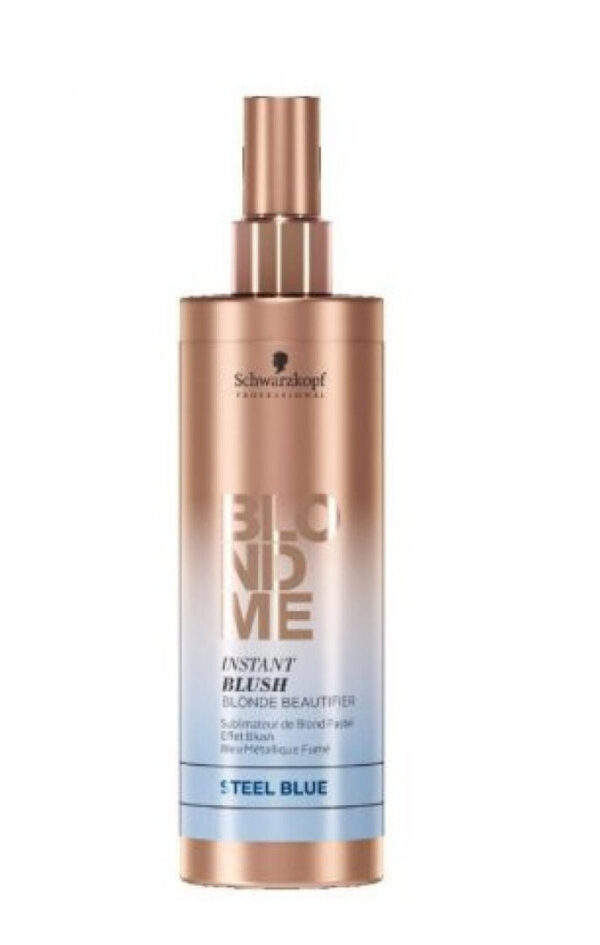 Schwarzkopf Blondme Instant Blush Steel Blue 250ml