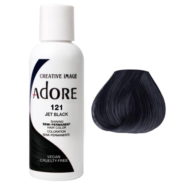 Adore Semi Permanent Color Jet Black #121
