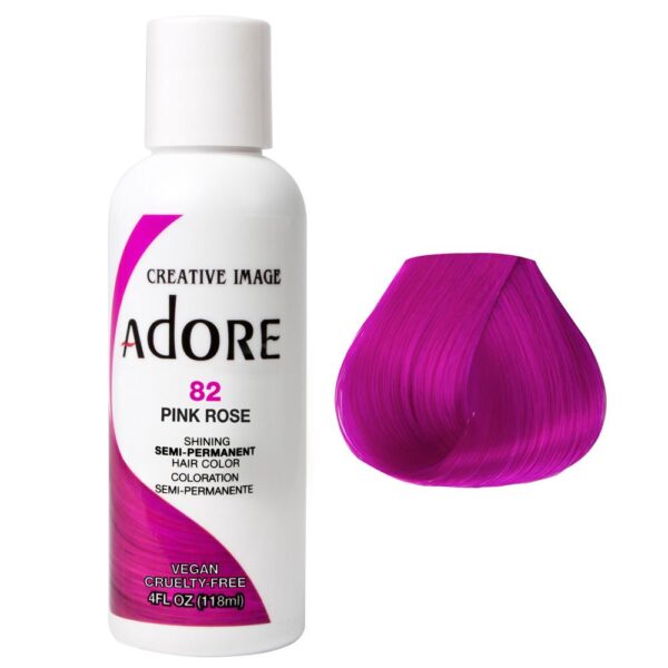 Adore Semi Permanent Color Pink Rose #82