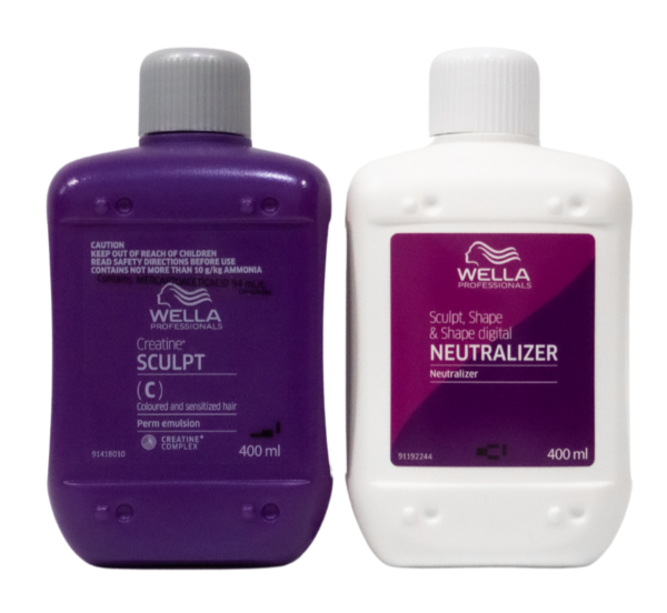 Wella Creative + Sculpt Coloured/Sensitised Perm Hair Kit 400ml C