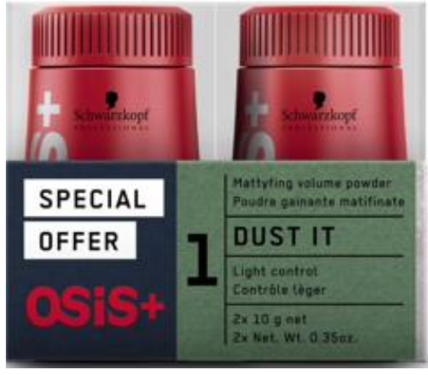 Schwarzkopf Osis+ Dust It - Duo Set 2X10g