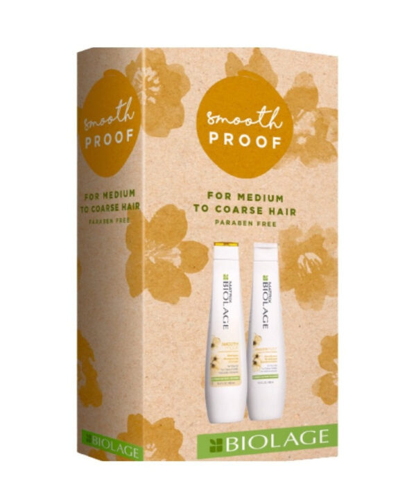 Matrix Biolage Smoothproof Shampoo And Conditioner 400ml Gift Pack