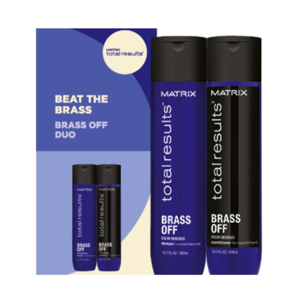 Matrix Total Results Brass Off Duo Gift Pack