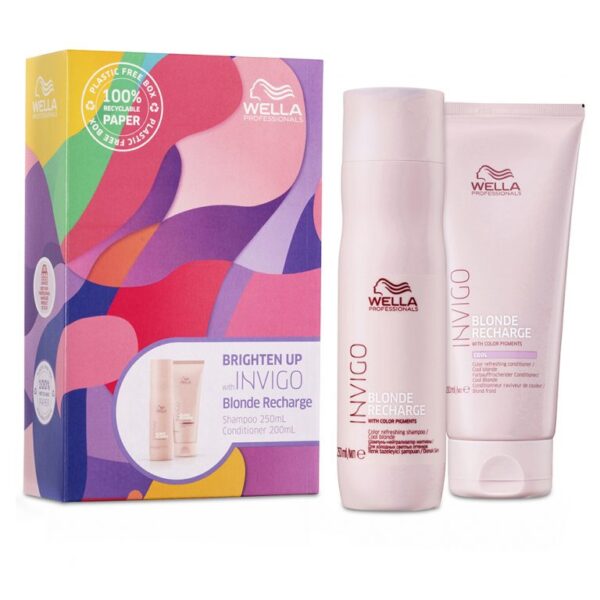 Wella Invigo Blonde Recharge Duo Gift Pack