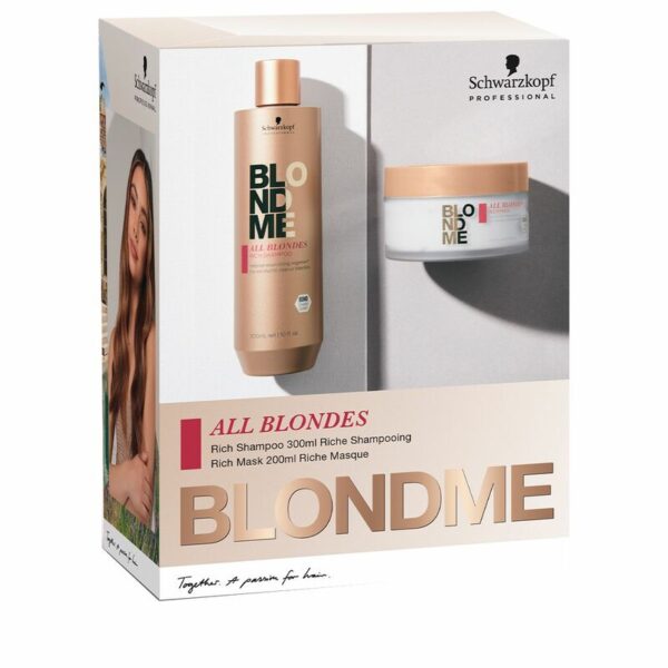 Schwarzkopf Blondme Rich Shampoo -+ Rich Mask All Blondes 300ml +200ml