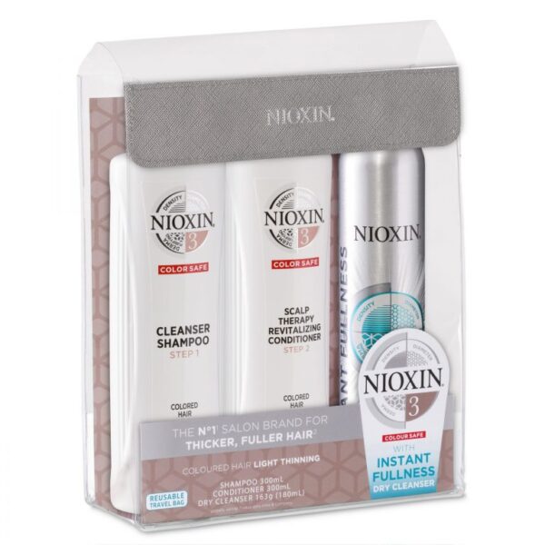Nioxin System 3 Trio Shampoo Conditioner & Dry Shampoo