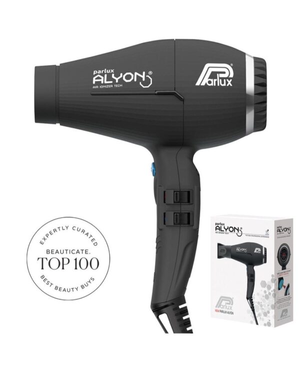 Parlux Alyon Air Ionizer Tech Hair Dryer 2250W - Black