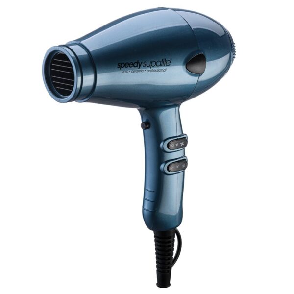 Speedy Supalite Ionic & Ceramic Professional Hairdryer - Steel Blue