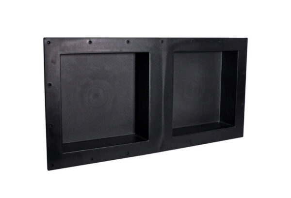 CFLEX PLASTIC DOUBLE NICHE 305x305(610)x305x92mm RECESS OUTER 4