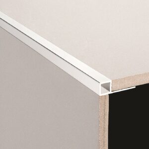 3 Metre Aluminium Square Edge 6mm Matt Silver