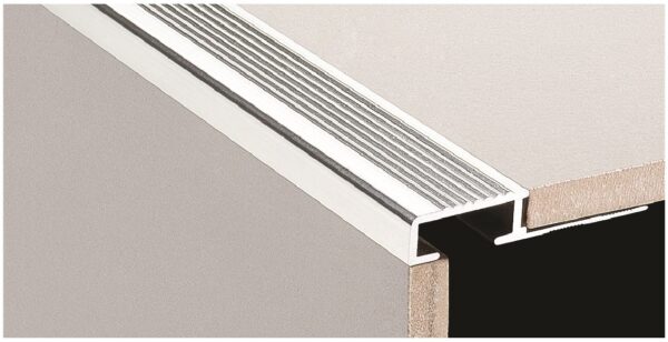 3 Metre Step Edge 8mm Bright Silver
