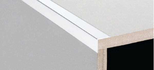 3 Metre Retro Fit L-Shape Trim 15mm Brush Finish