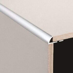 Corner Piece Round Edge 10mm Brush Finish (2 Pcs)