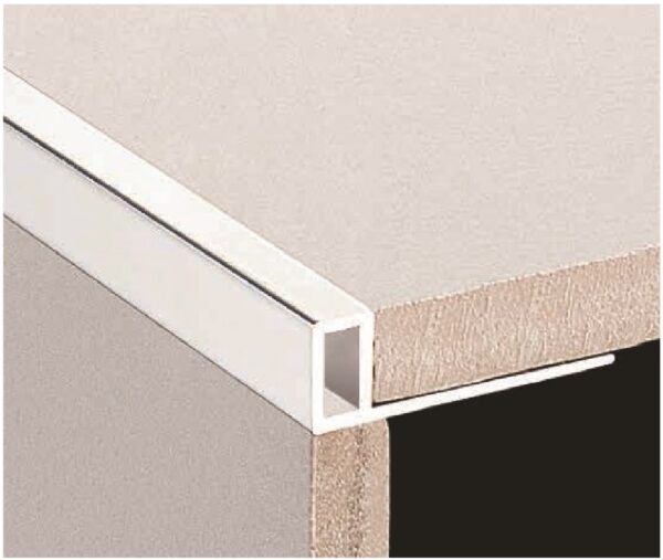 Alum Contempo Edge 3M X 12mm Brush Black