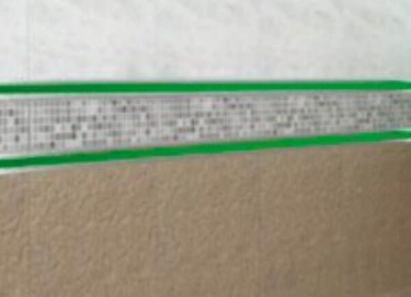 3 Metre Listello Trim 15mm Bright Silver Luminescent