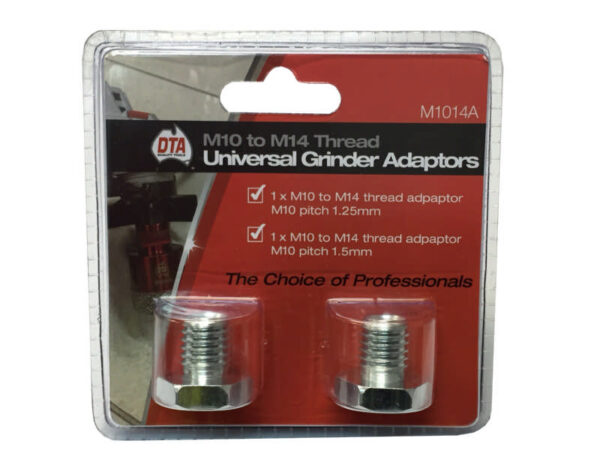 M10 To M14 Thread Adaptor 2Pcs 1.25mm And 1.5mm Thread Pitch