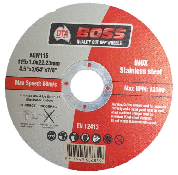 Abrasive Cutoff Wheel 100mm