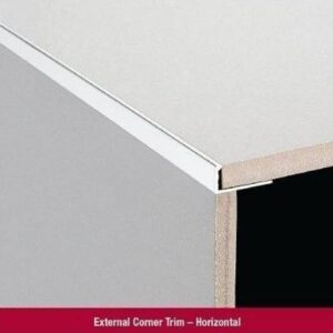 3 Metre Aluminium Angle 22mm Black Gloss
