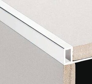 Alum Contempo Edge 3M X 10mm Matt Silver