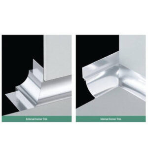 C/Trim Ext Cnr 10X8mm Plain