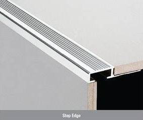 3 Metre Step Edge 12mm Bright Silver