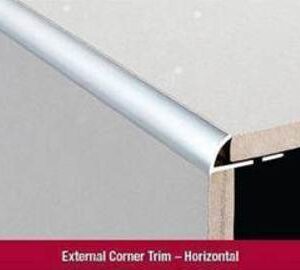 3 Metre Round Edge Aluminium 12mm Bright Gold
