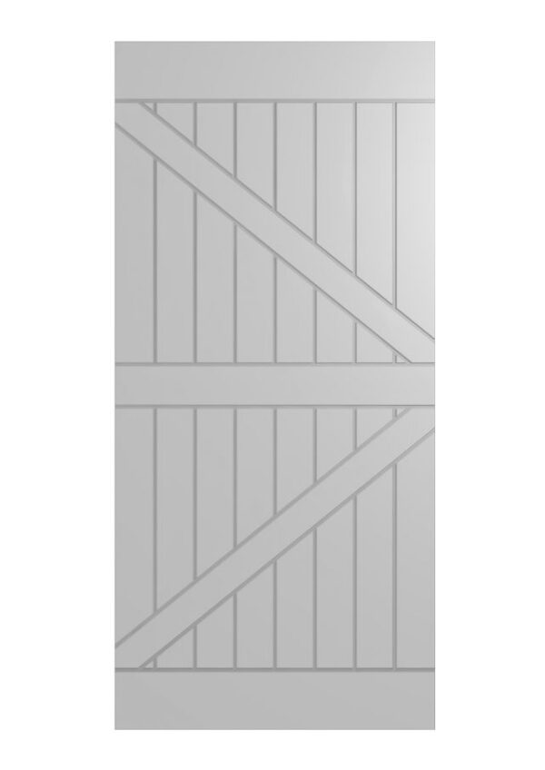 Frontier FBDS4 2150x1000x35 Unglazed Primed MDF 6mm Grooved Bottom Rail