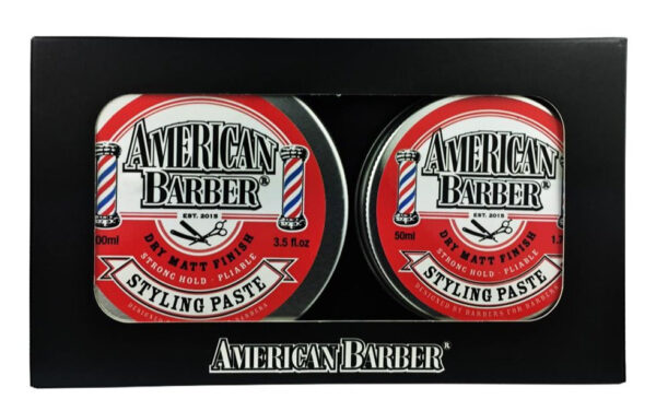 American Barber Styling Paste Duo 50ml-100ml