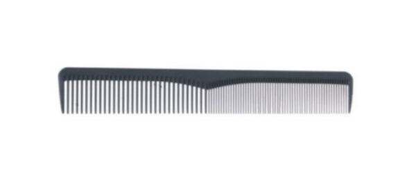 Black Carbon Fibre Cutting Comb 180mm