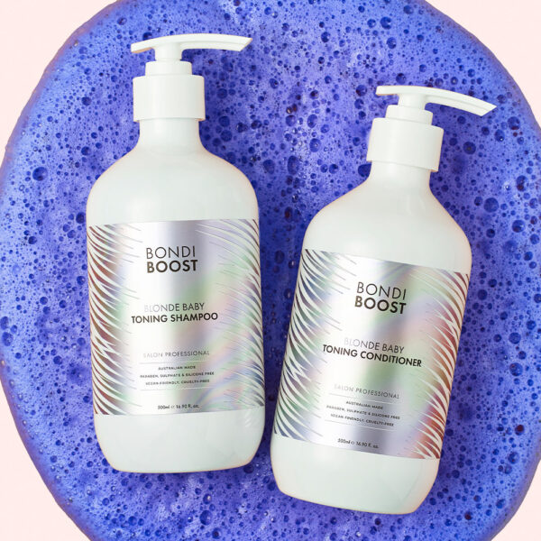 BondiBoost Blonde Baby Toning Shampoo & Conditoner Set 500ml